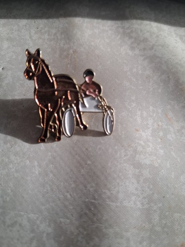 Pin cheval sulky - cheval,