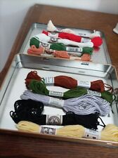 Lot 10 Échevettes Coton Retors Neuves