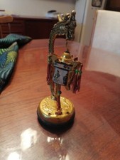 Petite Lanterne Dragon  Chinoise Doree 1950 60  Anciennement Pub Cognac Martell 