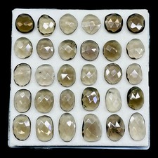30 Pièces Quartz Fumé