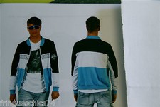 gilet zipette bleu KANABEACH