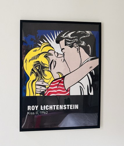 Roy lichtenstein kiss ii - lichtenstein,