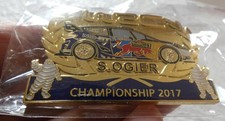 GROS PIN'S FORD RALLYE WRC SEBASTIEN OGIER CHAMPION 2017 MICHELIN BIBENDUM N°TE