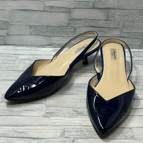 Repetto navy patent leather - repetto,