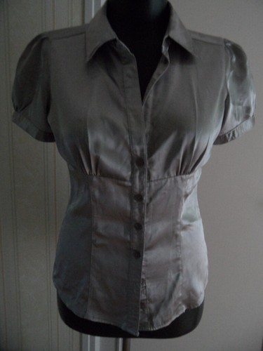 Chemisier satin taille m - satin,