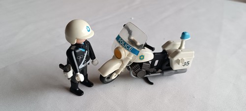 Policier moto réf - et, réf.