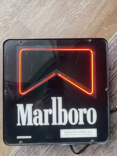 Neon marlboro sign - neon,