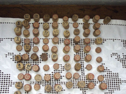 Jetons loto anciens - jetons,
