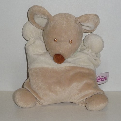 Doudou souris pommette - doudou,
