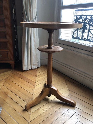 Gueridon ancien trois pieds - a,