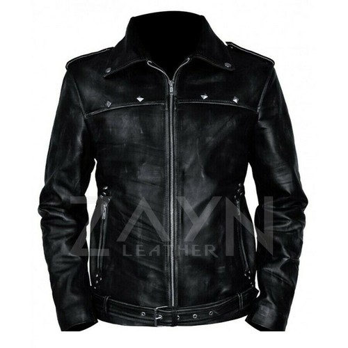 Blouson moto motard homme - , cuir