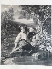 Lith Gravure Ancienne - C