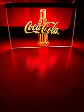 Enseigne lumineuse néon LED de COCA COLA pour bar pub café club magasin fête ...