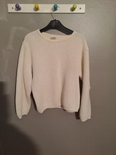 Pull blanc femme manches