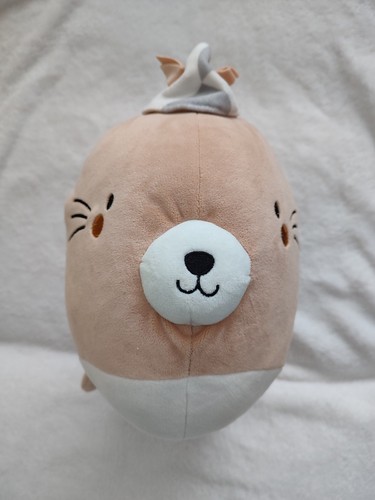 Doudou peluche phoque baleine - peluche,