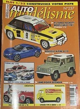 Auto Modélisme 237 Septembre 2017 Spark Minichamps Norev Solido CMC 1/18 BBR 1/4