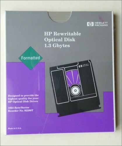 Disque magneto optique hp - disque,