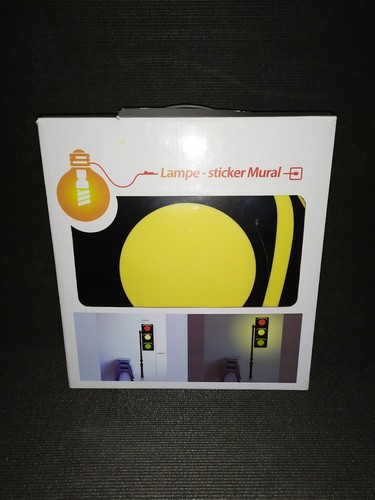 Lampe déco sticker mural feux