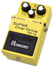 Pédale d'effets pour guitare Boss SD-1W Waza Craft Super OverDrive
