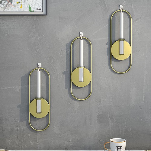 Bougeoirs suspendus mural - bougeoirs,