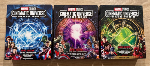 Coffrets marvel cinematic - coffrets,