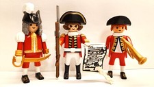 3x PLAYMOBIL GARDE SOLDATS