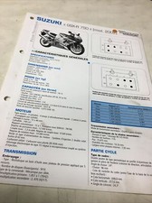 Suzuki GSX-R750 K2 2002 Fiche technique moto RMT ETAI GSX-R 750