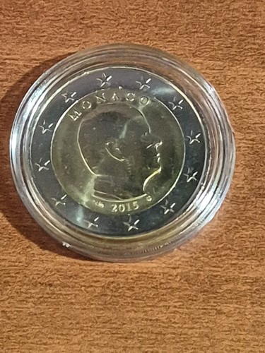 Monaco année 2015 albert - 2€,