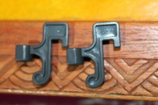 PLAYMOBIL x2 SUPPORT LANTERNE GRISE 70411 (3053 3550 3750 4424 4450) BATEAU P...