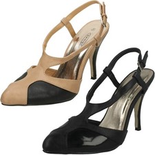 Chaussures À Talons Pour Femmes Spot On À La Cheville À Bride Pointue