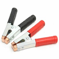 Pince clip test batterie bateau v��hicule crocodile robuste 2 x 600A neuve