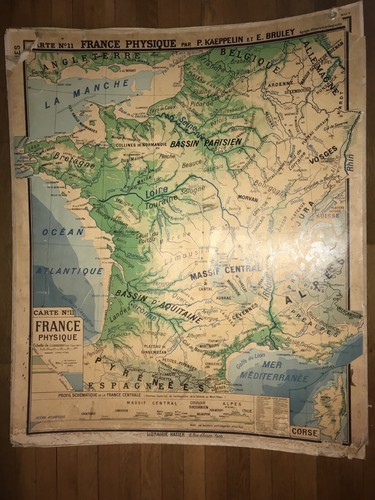 Lot cartes scolaires - de,