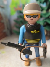 policier en civil blond