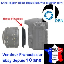 Bague inversion macro pour