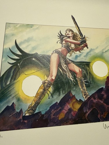 Milo manara signed - signed, print