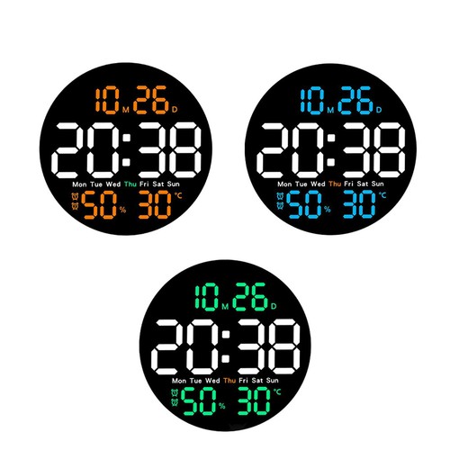 Horloge murale led - murale,