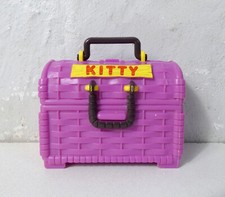 style Polly Pocket Kitty vintage littlest Pet Shop Pink Basket