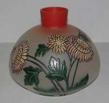 Vase art nouveau « Leune » en verre émaillé