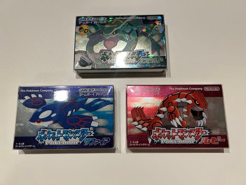 Jeu pokémon emeraude - jeu, saphir