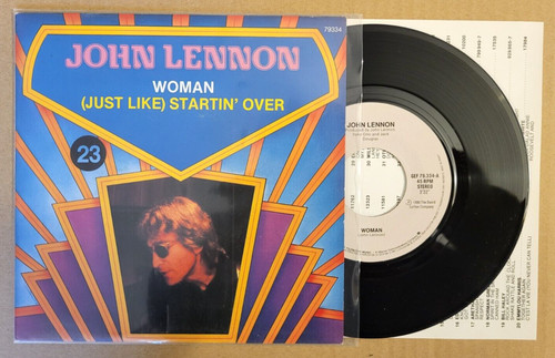 45t john lennon woman - 45t,