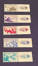 Timbres 1942 LVF serie