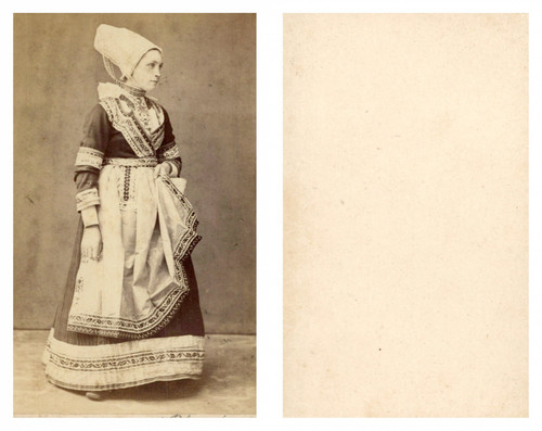 Bretagne femme costume - femme,