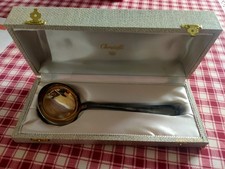 Christofle Rubans Croisés Louche à Crème/sauce 23,5cm Métal Argenté Avec Coffret