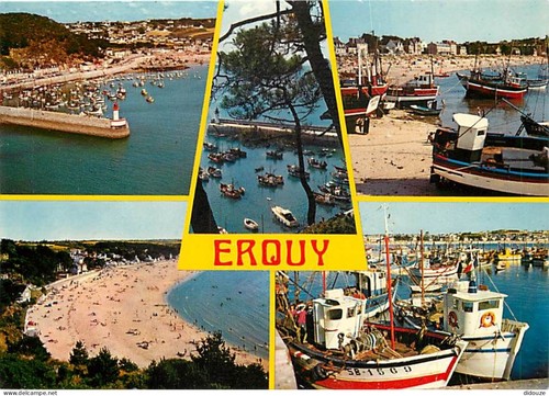 Carte postale erquy - 22,