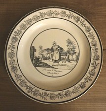RARE GRANDE ASSIETTE ANCIENNE