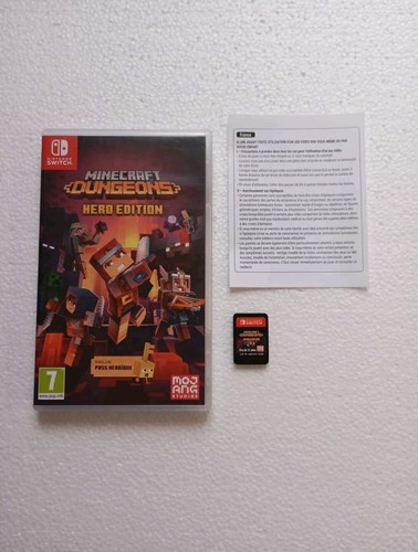 Jeu switch minecraft dungeons - jeu,