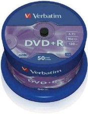 Verbatim 4.7Gb 16X Dvd+R  50