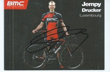 CYCLISME- CP  Autographe  de  DRUCKER   JEMPY   team  BMC