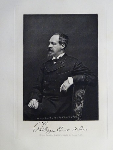 Heliogravure portrait comte - comte, de