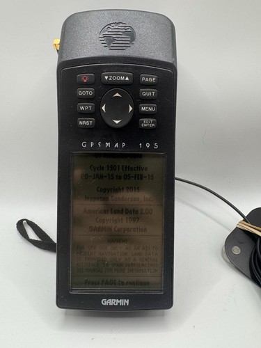 Garmin gpsmap 195 aviation gps - gpsmap,